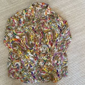 Catherine Gee Silk Blouse / size M
